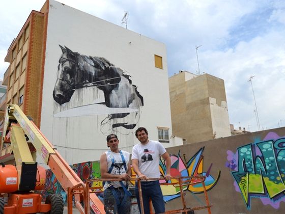 Grafiti plza Bilbao web