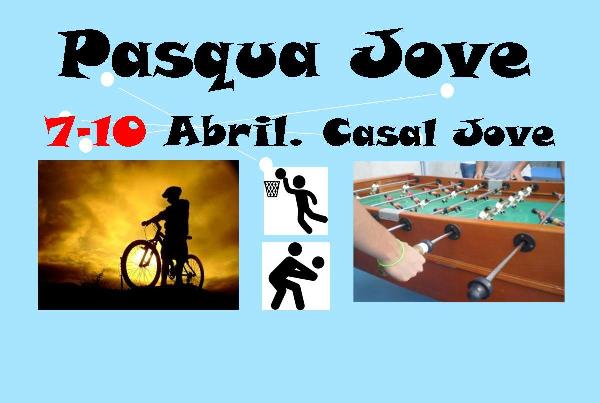 Pasqua Jove: diversió per a joves de 12 a 18 anys