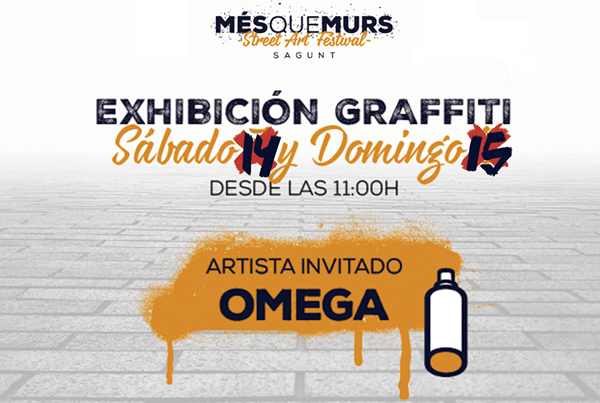 Més que Murs: Exhibició de graffitis i taller infantil