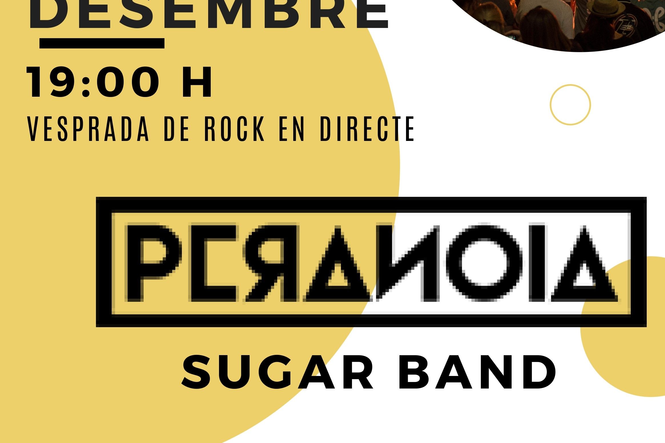 PERANOIA + SUGAR BAND en concert