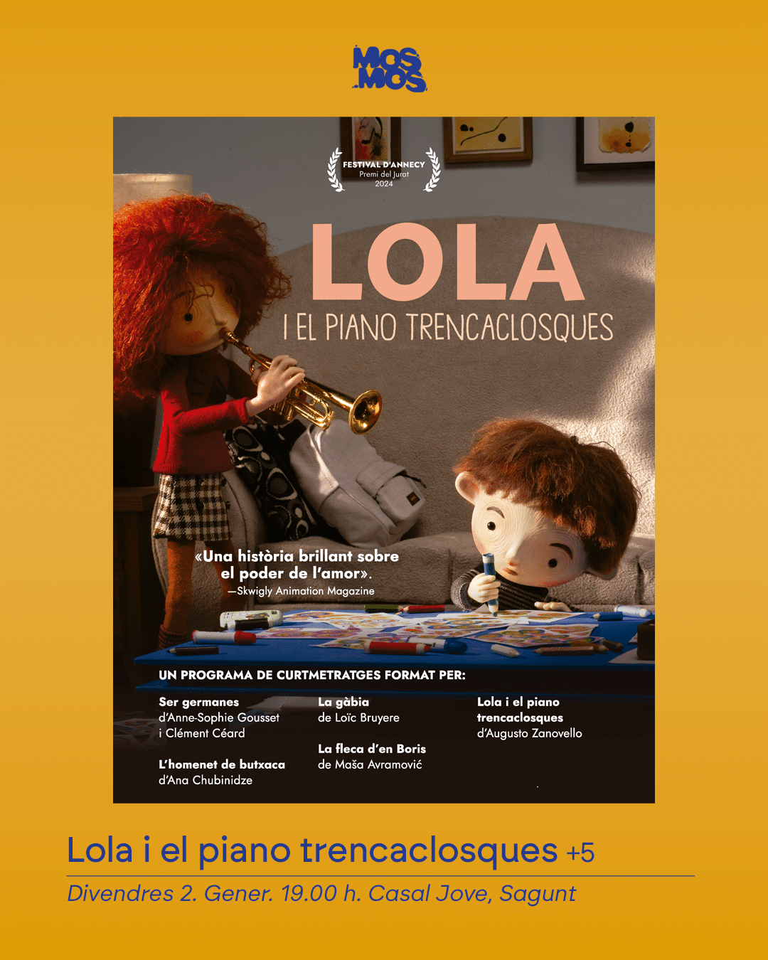 mosmos cine animacion festival