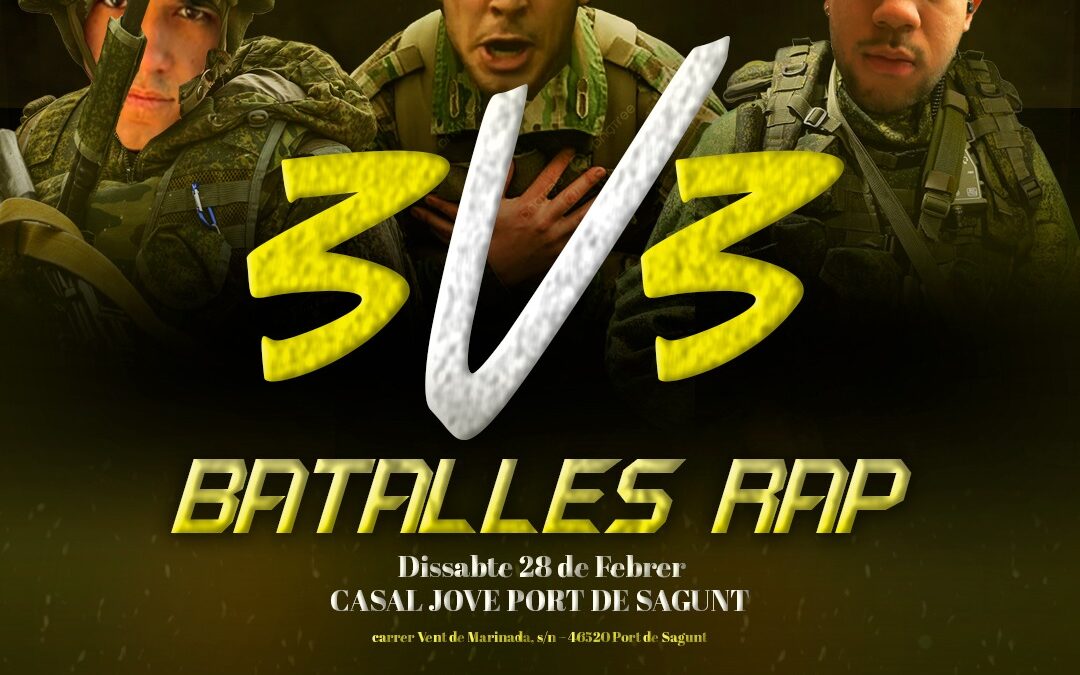 3V3 Batalles de Rap